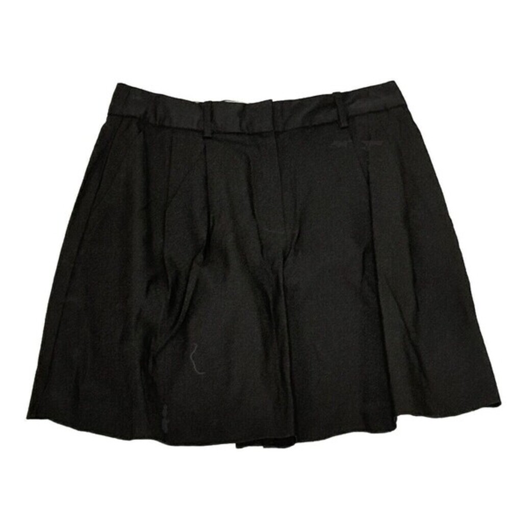 Derek Lam 10 Crosby Womens Black High Waisted Shorts Size 6